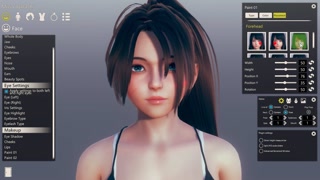 GAME CHARACTER CREATION 3D Hentai Naruto Ino Yamanaka