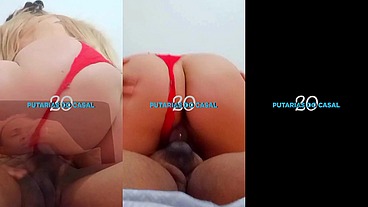 Coroa rabuda faz sexo com novinho enquanto marido foi trabalhar
