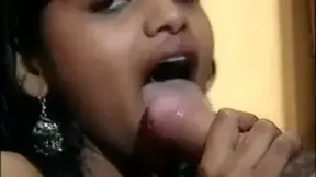 Indian and white woman share a white cock