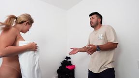 I Find My Stepsister-in-law Naked in Her Room and I Fuck Her