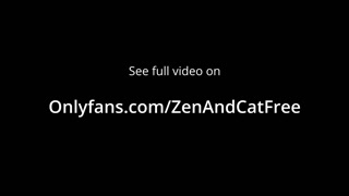 Handcuffed CUCKOLD in chastity watching HOTWIFE fucked by BULL (teaser)