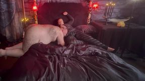 Part 2 Queen Vampire Turns the Priest Into a Cock Sucking Whore!
