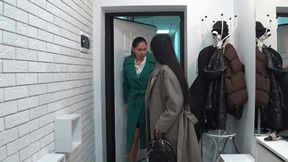 The lady with the painful left leg is strong and courageous cc