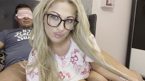 Evening relaxing cock sucking and handjob from Trixy