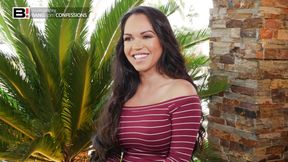 Daddy's girl Emily Mena fucks the hotel staff and guests