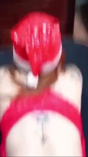 She gave her boyfriend her Christmas ass just so she wouldn't have to buy a gift   Clip 1