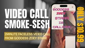VIDEO CALL SMOKE SESH ? Faceless Flannel Tease & Lace Worship