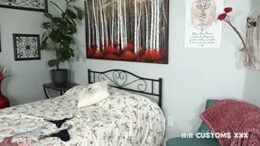 Dee Williams shows off her panty solo skills