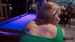 Bar Night Sparks a Busty Passionate Affair