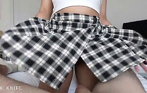 Curvy exchange student seduces me for a ride to school - summer col