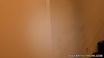 White slut, Gabriella Paltrova is sucking many black dicks and getting gangbanged the way she likes