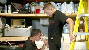 Busty Ebony Stud Takes Hard Pound from Hunks Massive Tool – XXX Action