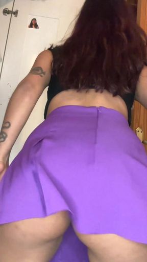 Hot teen with big tits plays with her pussy