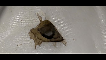 I fuck with the mattress and lick my sperm from the hole in the mattress