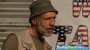 ”Hunks & twink in wild dick sucking & fucking group sex time”