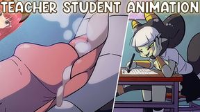 Professor And Student 18+ Fuck Until The Huge Cock Finishes Inside The Pussy (diives Animation) - Jazziuu