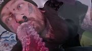 Faggot Juggalo Takes 16 Inches