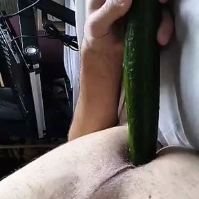 me and my cucumber