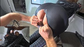 Spider Girls With a Big Ass and big tits Rides Dick Until He Cums inside  蜘蛛侠女友高潮痉挛