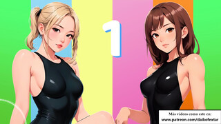 Quinta prueba de masturbación. El juego del calamar. Jerk Off Instructions Roleplay en español.