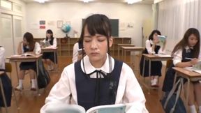 Japanese Bukkake Babe Gets Extra Large Cock Facial