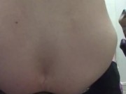 18 Year Old Femboy Twink STRUGGLES to take the knot