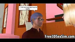 Blonde 3D Cartoon Hottie Dirty Talks While Seductively Teasing You Softly