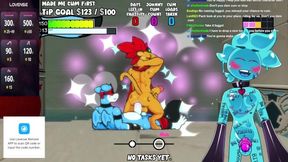 Slime can't stop railing dragon stiffy