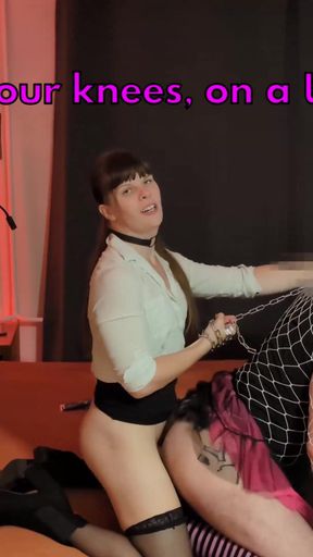 Captivating moment from "How I've made my boyfriend into a anal slut"