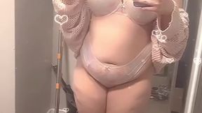 Goth girl BBW Vanilla Faith Ardalan wows with ass worship