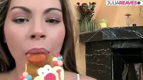 Perverted stepdad enjoys stepdaughter's member sucking