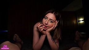 Watching This Horny Young Couple's Raw and Intense Homemade Fuck Session