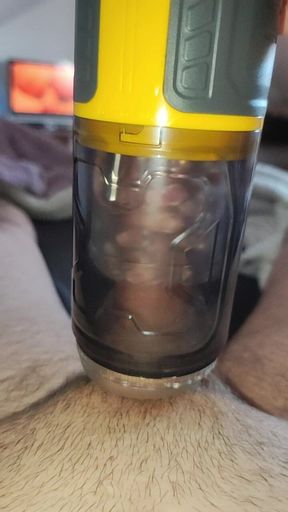 Masturbation with a Masturbator