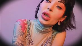 Vore lure - Mouth exploration , UVULA , FACE FETISH , POV , FEMDOM