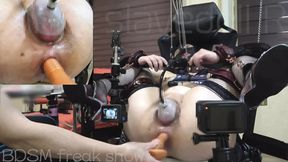 Kinky Slavedoll R Vol 008 Pussy vacuum   Anal dildo squirting   Juice accumulating in the cup  (Full video at fapHouse)
