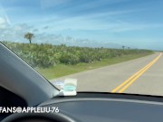32 handjob in the Tesla while driving OnlyFans @ Appleliu-76