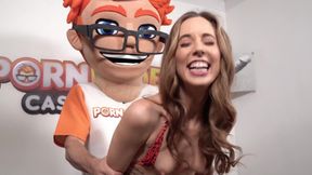 Athletic girl Millie Morgan gets huge schlong in cowgirl and more