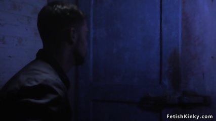 Agent whips and fucks brunette hacker