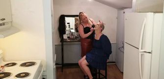 Roommate Feminizes Guy for Girls Night Out