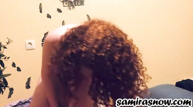 18yo Ginger Teen Squirtet all over her Brush