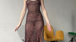 transparent beautiful dress tome yoga