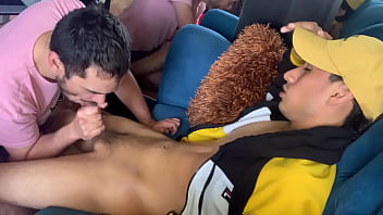 jock gets his cock swallow all the way