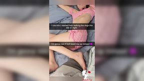 Real Cheating Girlfriend Turned Pet CumSlut On Snapchat -Richelle Rose