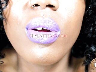 Purple Kisses Purple Lipstick JOI