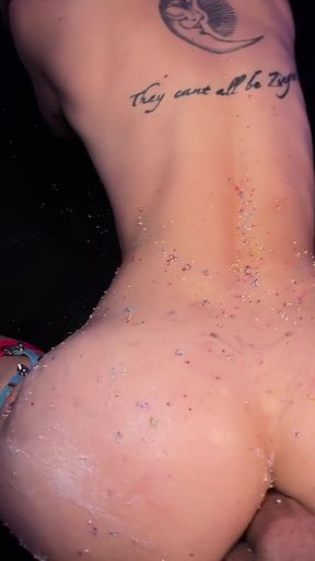 Tiny Blonde Wants More Than Just 2 Dicks in Her Tight Holes