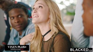 BLACKED Kali Rose Gets Passed Around By Six BBCs