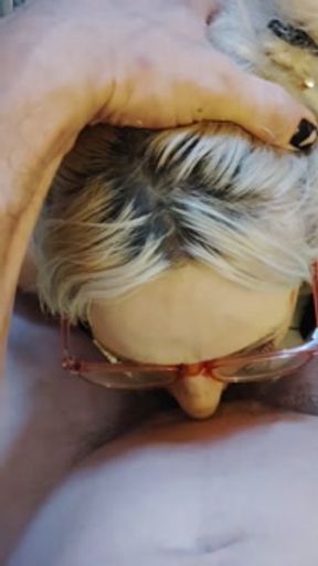 Pissing down Raven Ragdolls throat