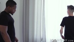 DeAngelo Jackson massages Avery Jones and pounds him bare
