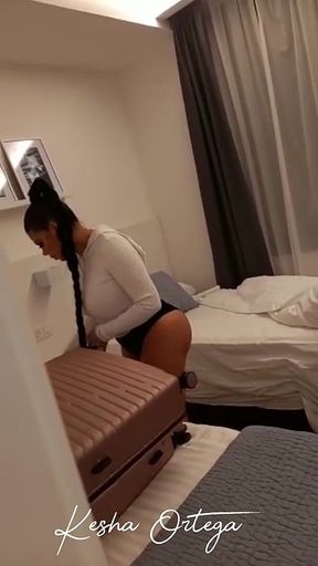 Smoking Hot Brunette Kesha Ortega Gets Nasty with a Fat Toy!