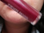 Testing my Lip Gloss on my Dildo [Nature Republic Lip Gloss in 12 Burgundy]